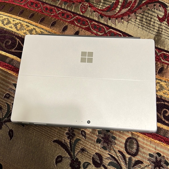 Microsoft Surface 5 with Tumi case